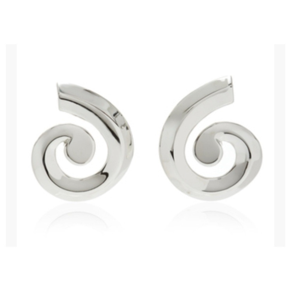 Ben-Amun | silver clasp earrings